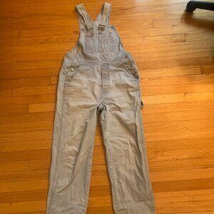 Vintage Gap Stripe Carpenter Overalls Size S